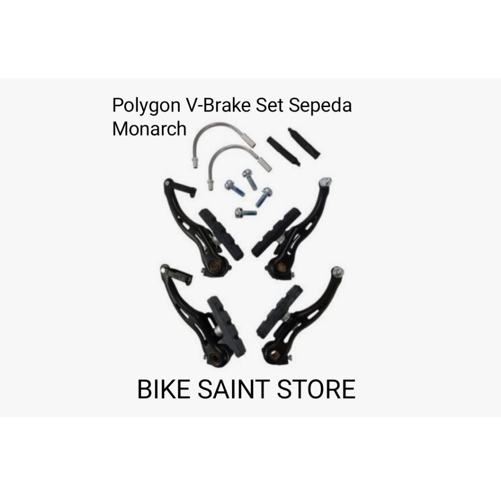 Polygon V-Brake Set Sepeda Monarch
