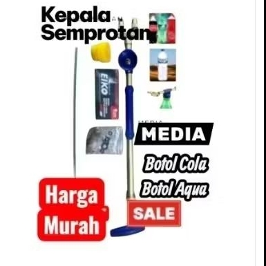 Alat Semprot 2  Nozle Kepala Kuningan Sprayer/ SPRAYER COLA KUNINGAN KEPALA SPRAYER BOTOL Gratis Con