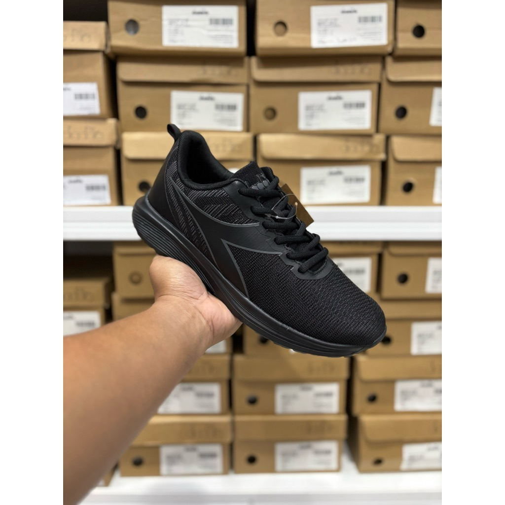 SEPATU RUNNING PRIA DIADORA MANICE MONO BLACK DIAX24F1210M ORIGINAL BNIB SHOES
