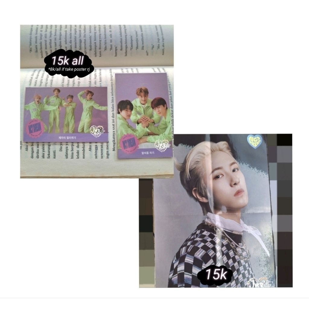 AAB NCT DREAM | Poster Renjun Hello Future HelFut | Party Game Card SG' 21 dreamies