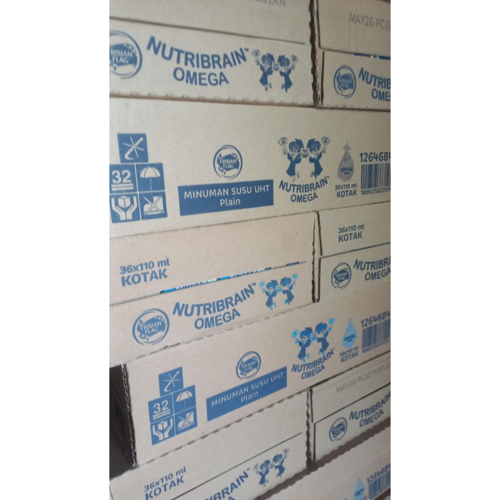 

[GROSIR] Frisian Flag UHT Nutribrain Omega 110ml x 36