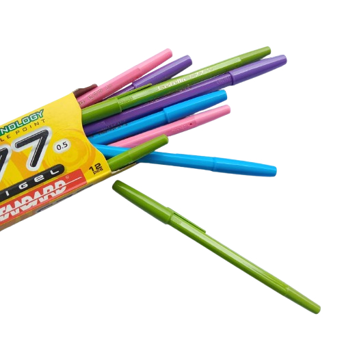 

PULPEN / BOLPEN / BULLPOINT CASTELLO WARNA WARNI TINTA HITAM 1 PCS/1 BIJI