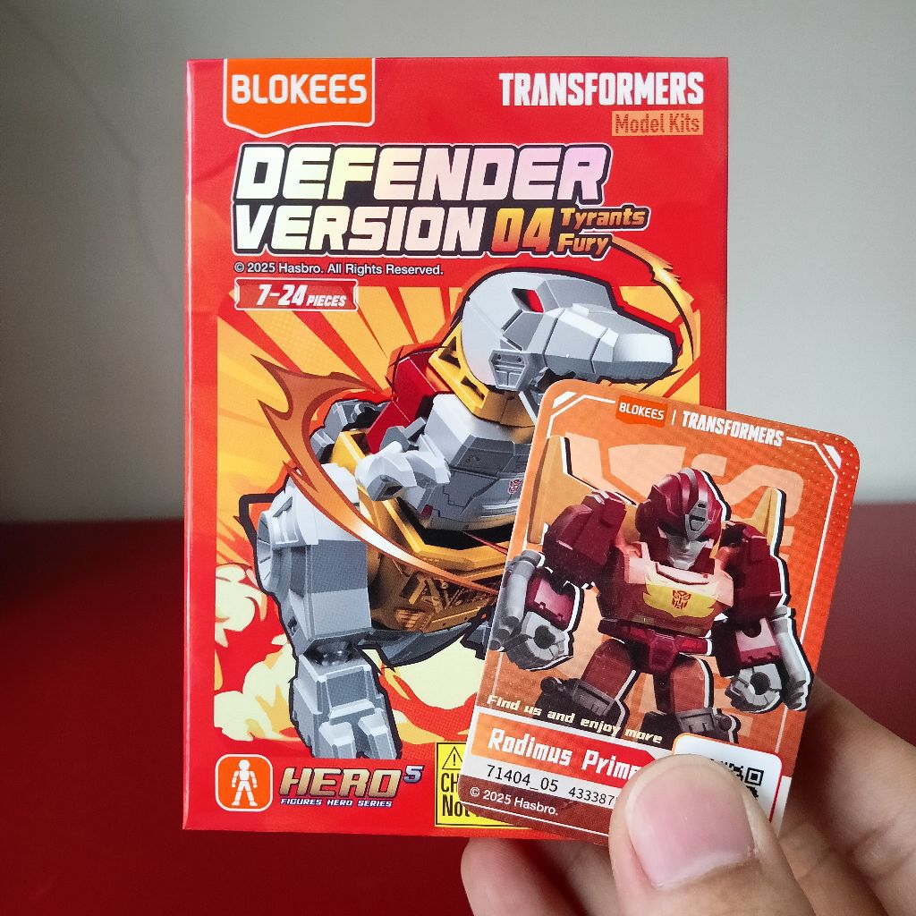 BLOKEES original (Transformers Defender Version 04) Rodimus Prime