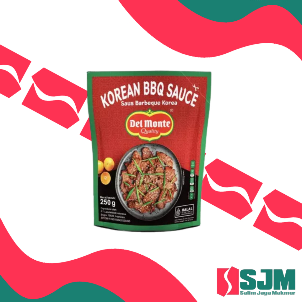 

Delmonte Korean BBQ Sauce 250Gr – Saus BBQ Korea Premium untuk Masakan