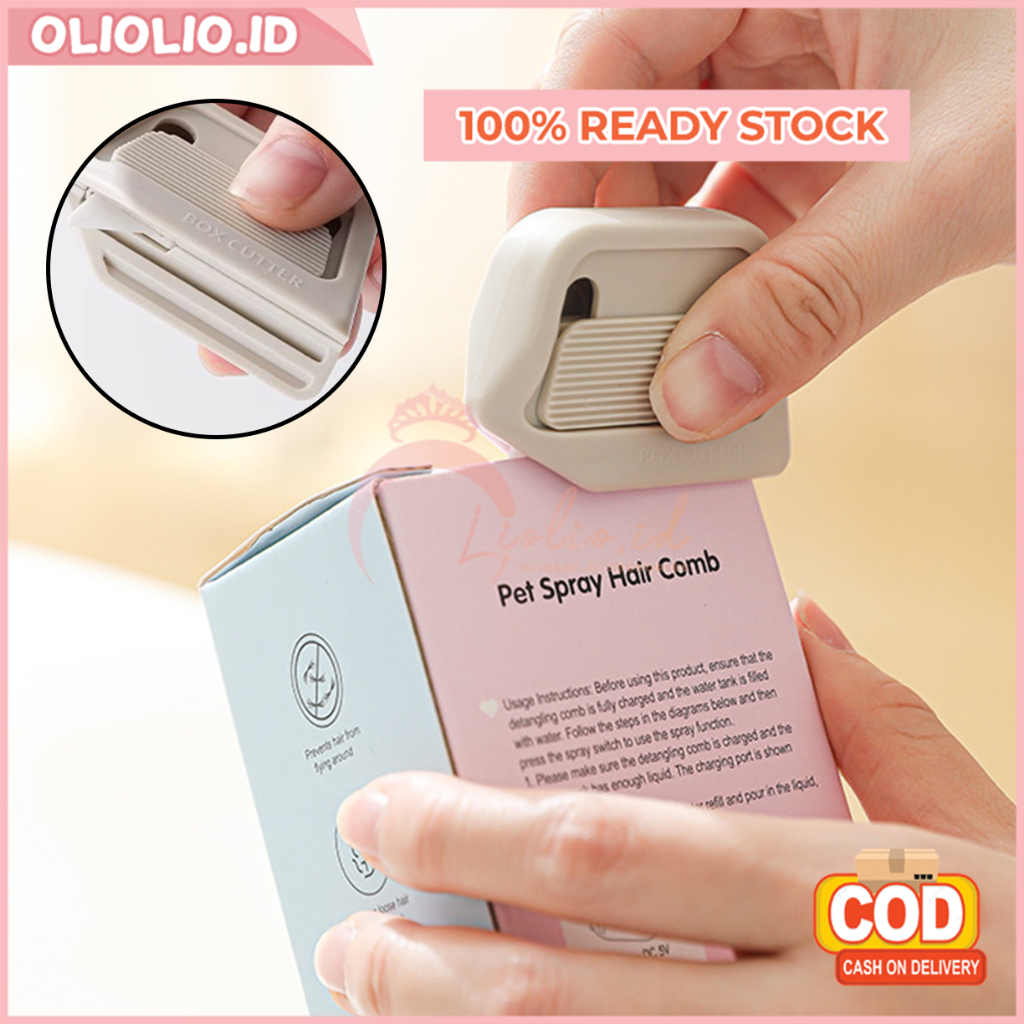 

Cutter Mini Lucu Pisau Kecil Pemotong Kertas Portable Paket Kardus Aksesoris Alat Tulis Kantor