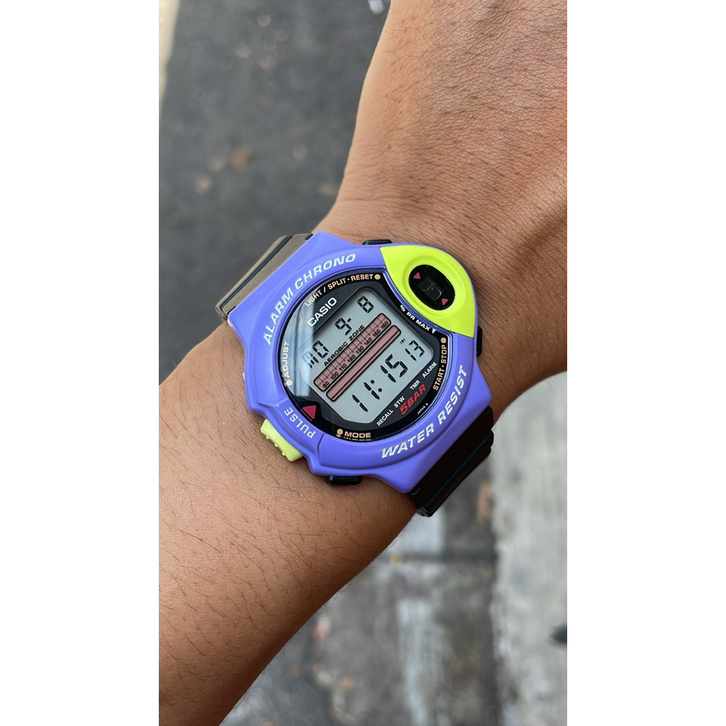 CASIO JP-200 Purple Watch Vintage Rare 90's🇯🇵