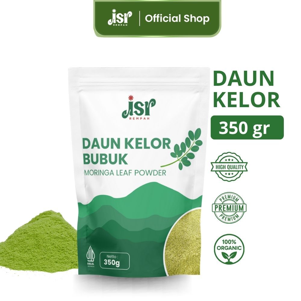

BUBUK DAUN KELOR 350GR DAUN KELOR ORGANIK SERBUK PREMIUM SUPER HALUS BUBUK POWDER MORINGA 100% ORIGINAL
