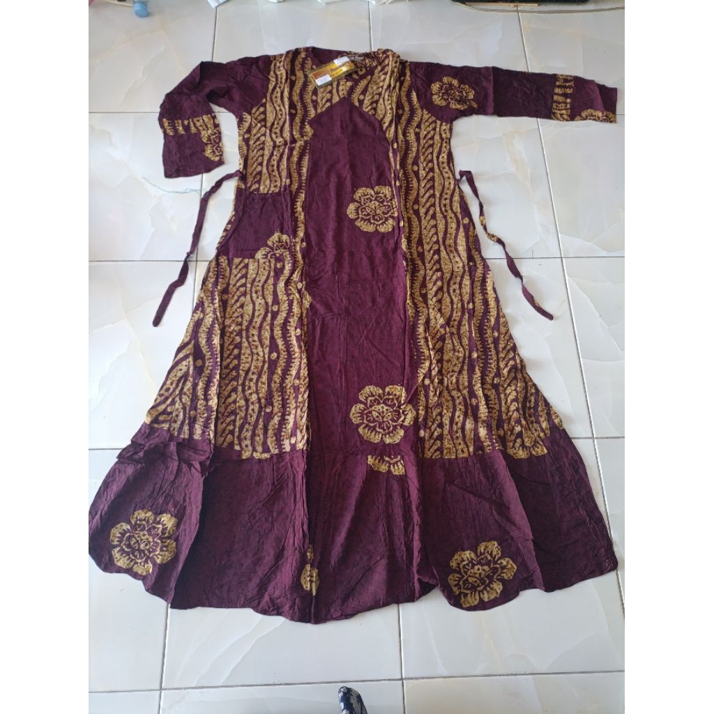 Daster Lawang Sewu Longdress Lengan Panjang