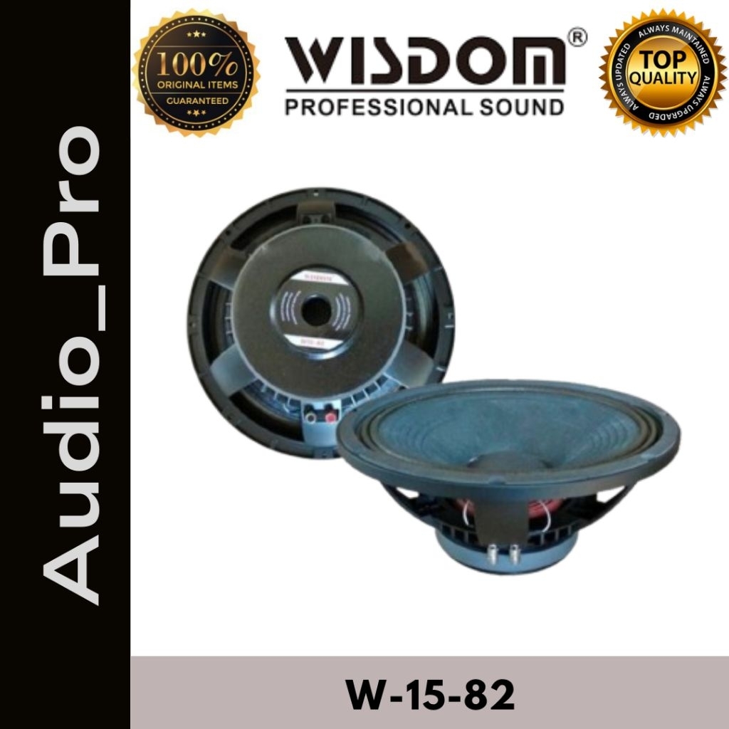 Speaker Component Wisdom W15-82 / Speaker 15inch Wisdom / Component Speaker Wisdom