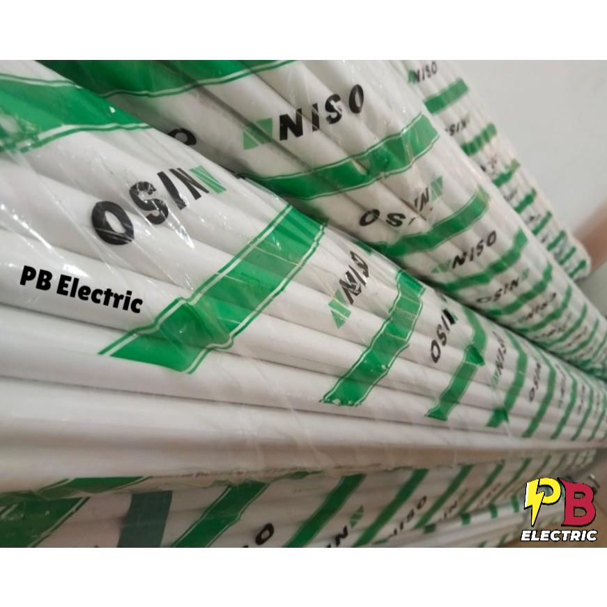 Pipa Conduit 25mm NISO / Pipa Kabel 25 mm NISO / Pipa Listrik 25 mm Merk NISO (Warna Putih)