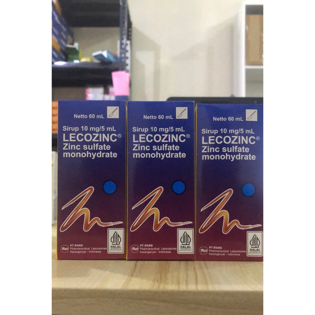 LECOZINC IFARS 10MG / 5ML SYR 60 ML