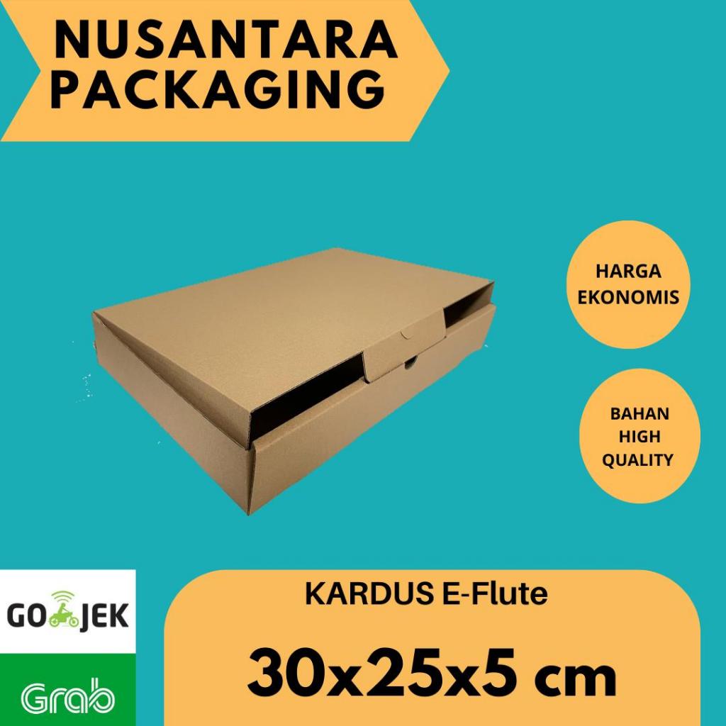 

KARDUS 30x25x5 cm / BOX KARTON CORUGATED DIE CUT / AKSESORIS