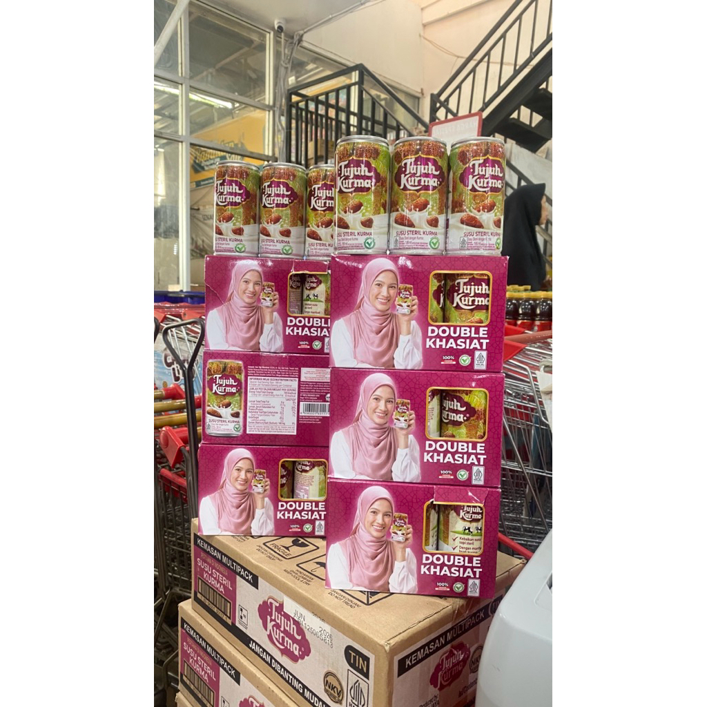 Susu Tujuh Kurma 12 Kaleng