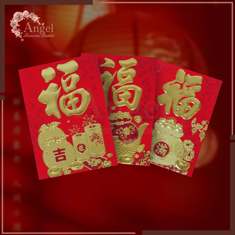 

ANGPAO IMLEK ULAR ISI 6 / AMPLOP ANGPAU UMUM CHINA 2025 / ANGAPO CHINESE NEW YEAR KIONG HI / TEMPAT UANG / SINCIA / GONG XI FA CAI