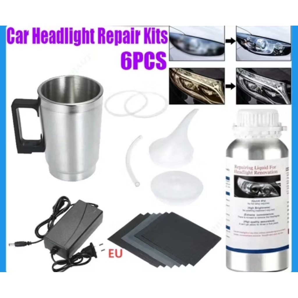 Nano Burn Coating/Pengkilap Mika Lampu Mobil