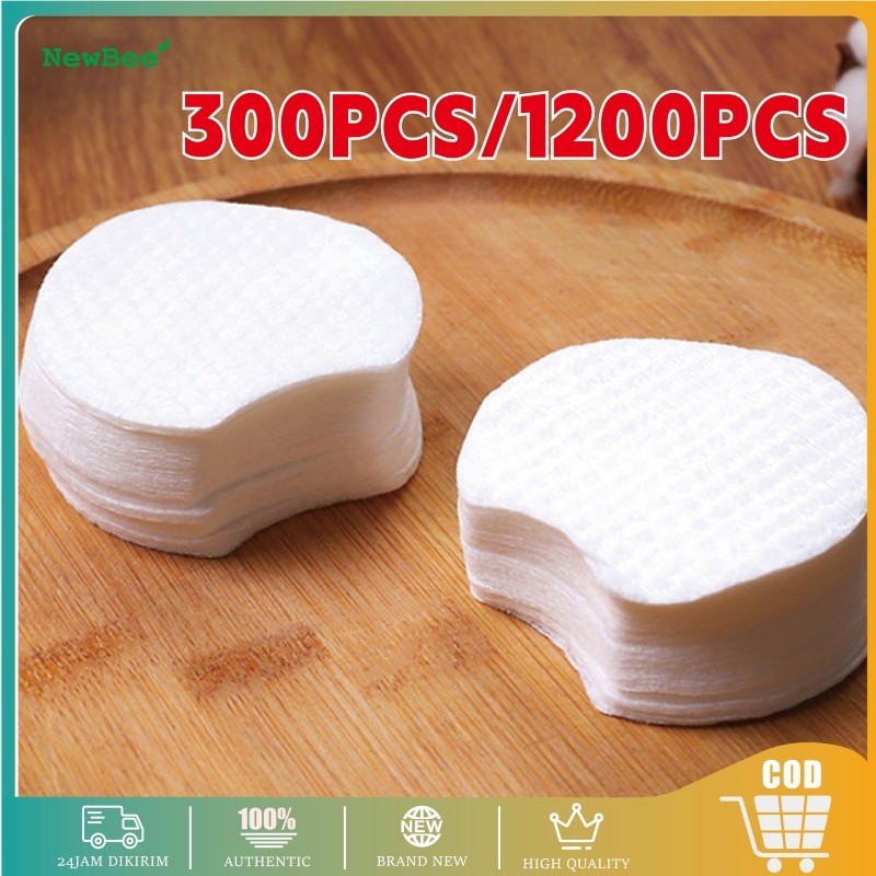 1200PCS Cotton Pad Kapas Toner Bulat Kapas Pembersih Wajah Facial Cotton Pads Kapas Wajah Kapas Make