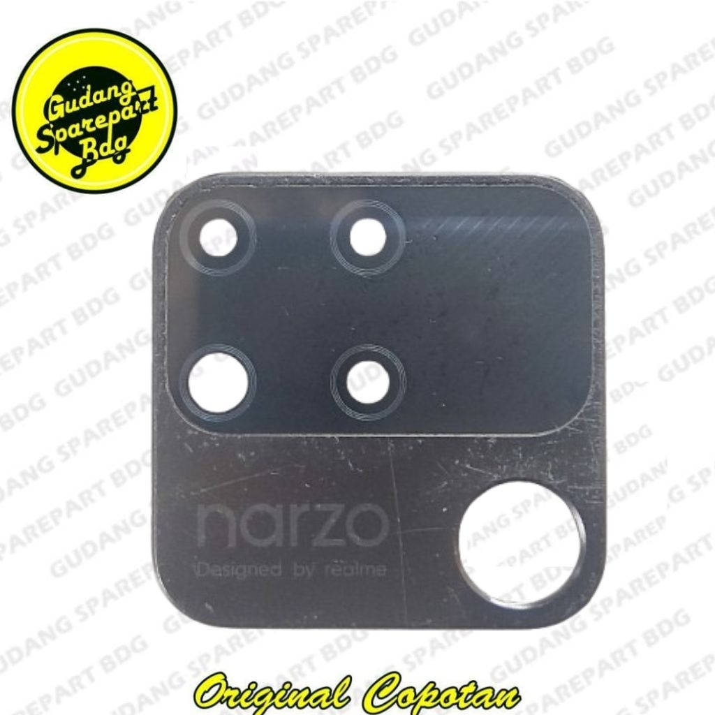 Kaca kamera Realme Narzo 50A second copotan