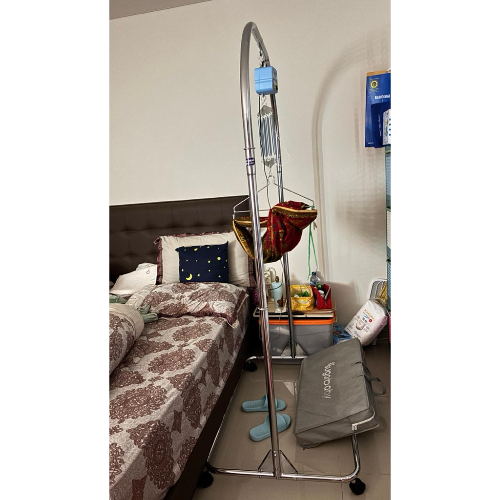 Ayunan Besi Bayi Ayunan Mesin Ayunan Manual Besi Ayunan Bekas Second Preloved