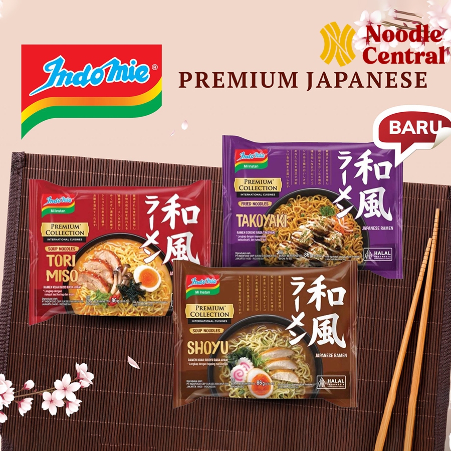 

Indomie - Mie Instant Premium Series Japanese Tori Miso Kara Ramen