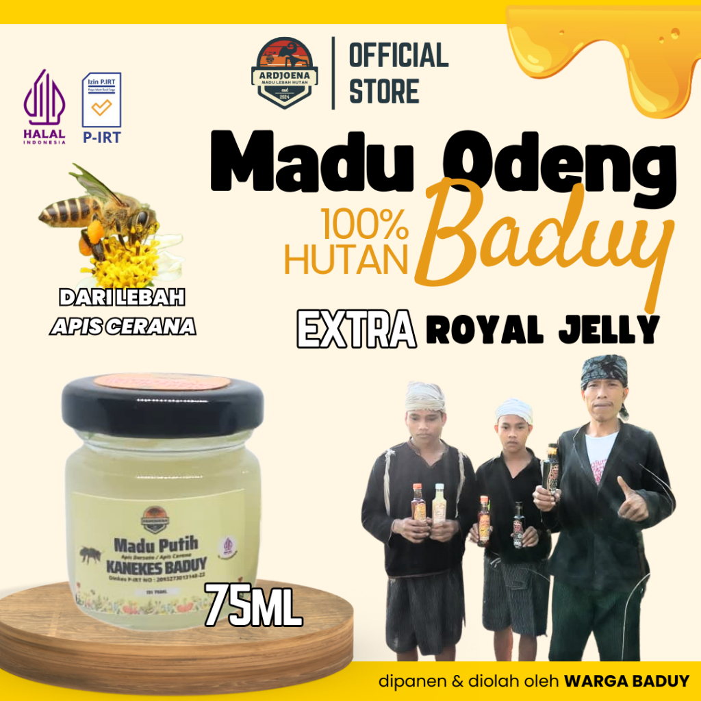 

Madu Putih Baduy 75 ML | Madu Putih