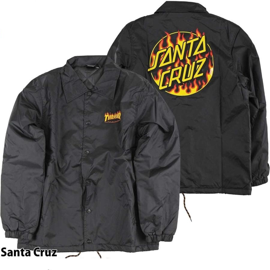 SANTA CRUZ X THRASHER FLAME WINDBREAKER