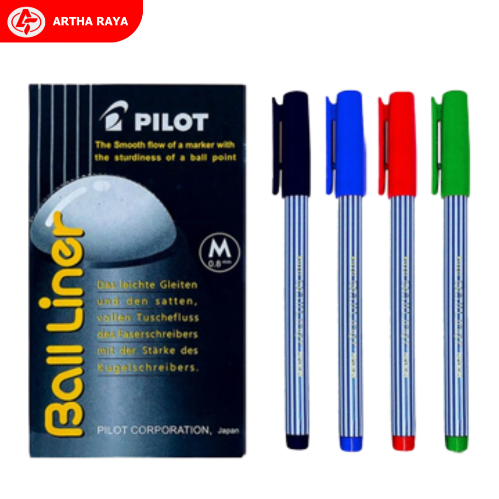 

Pena Pilot Balliner Medium 0.8mm Satuan [1 PCS]