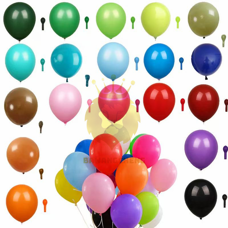 BAWANGCHENG Balon Pearlescent  Balon Lateks 10 Inch Pearlescent Pernikahan Dekorasi Pesta Dekorasi B