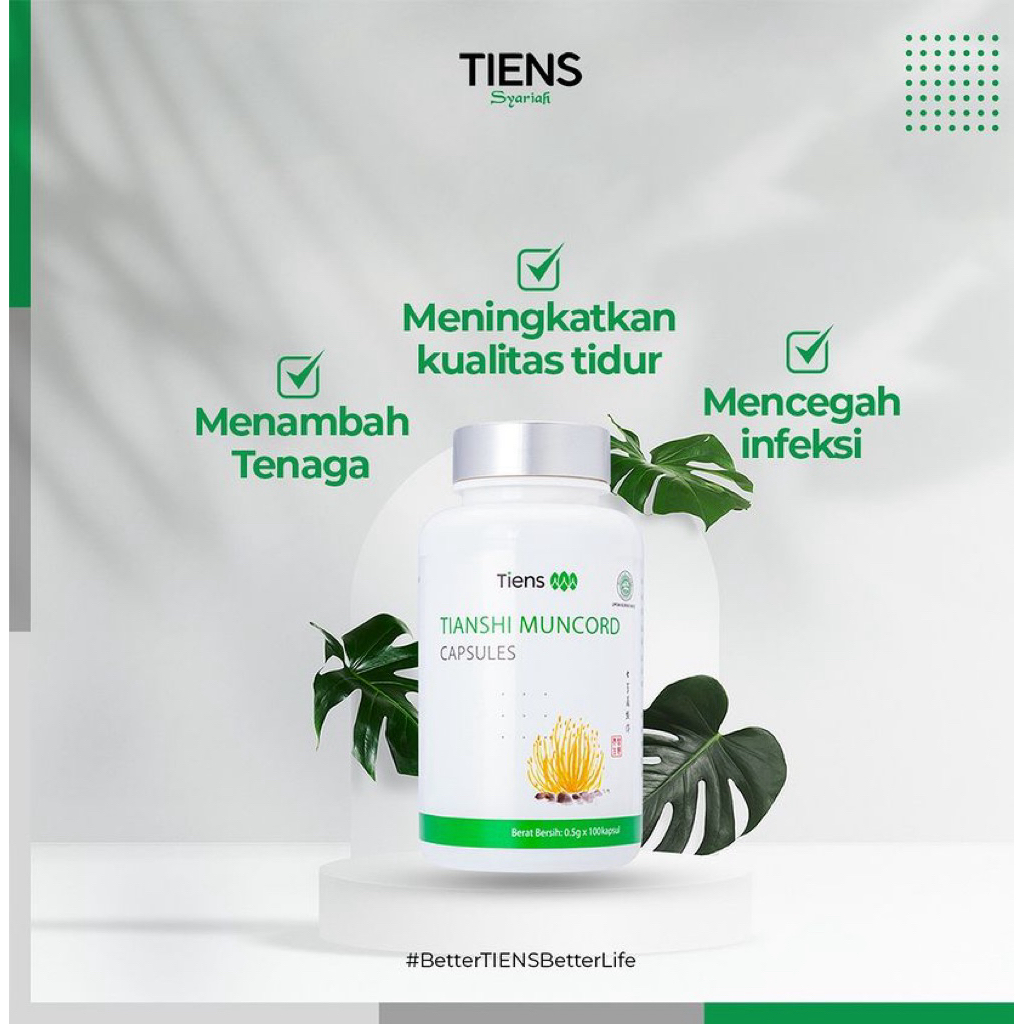 Fish Yummy Munchord Cordyceps Tiens 100 Kapsul & Tiens Cordyceps Vitalitas 100% Original Suplemen