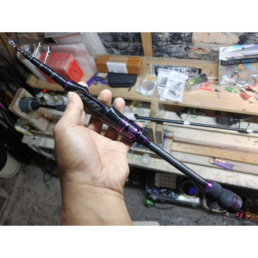 joran custom teleskopik ultralight 160 170 180 cm