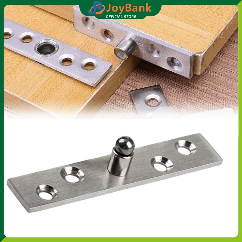 Engsel Rotatable Putar 360 Derajat Stainless Engsel Pivot Putar Tengah untuk Pintu Jendela Kusen Baj