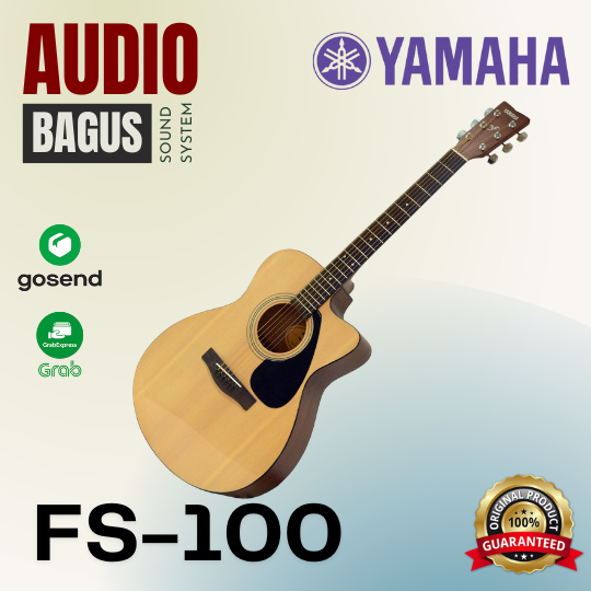 YAMAHA FS100 / FS100C / FS 100 GITAR Akustik ORIGINAL