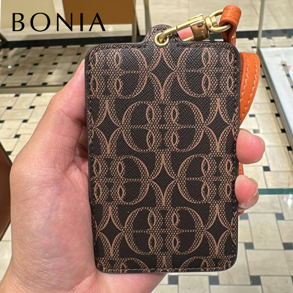 

Bonia - Portia Monogram La Luna Lanyard Caramel