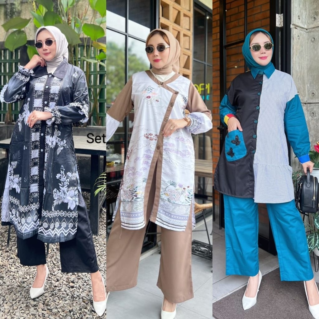 SET TUNIK QONITA BY VIENARA