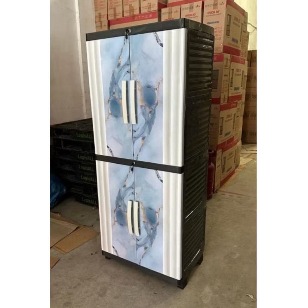 Lemari Baju Plastik / Lemari Plastik Jumbo / Lemari Serbaguna / Lemari Bongkar Pasang