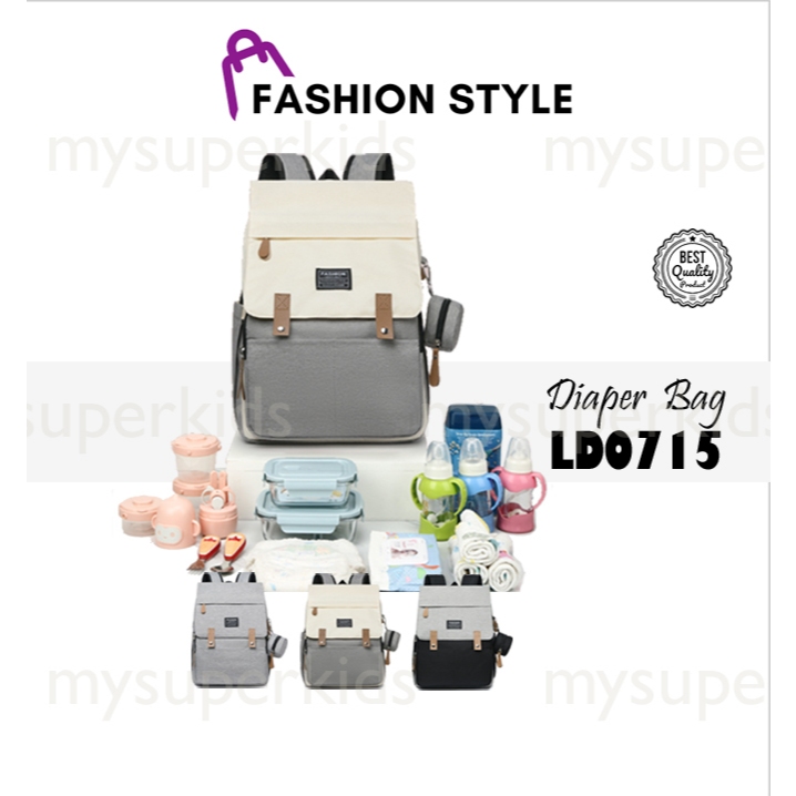 Tas Bayi Multifungsi Besar Diaper Bag Korea Tas Bayi Tas Bayi Travelling Tas Bayi Besar Tas Baby
