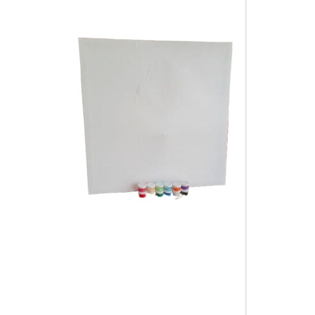 

Kanvas Lukis 40x40cm Paket Cat 12 Warna Kuas