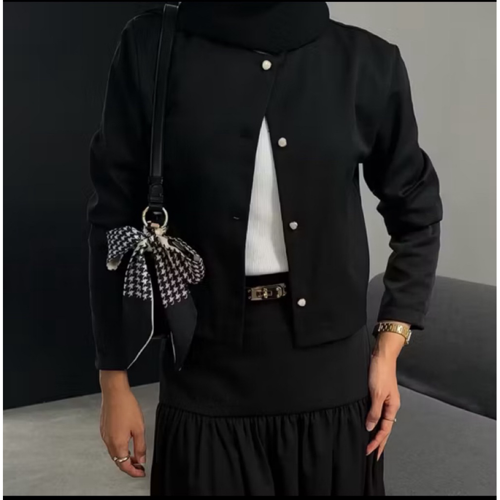 Preloved Blazer crop