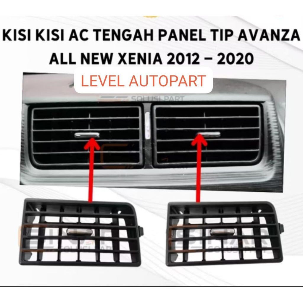 kisi kisi ac tengah kisi panel tip toyota avanza xenia 2012-2020