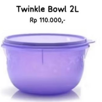 Twinkle bowl Tupperware