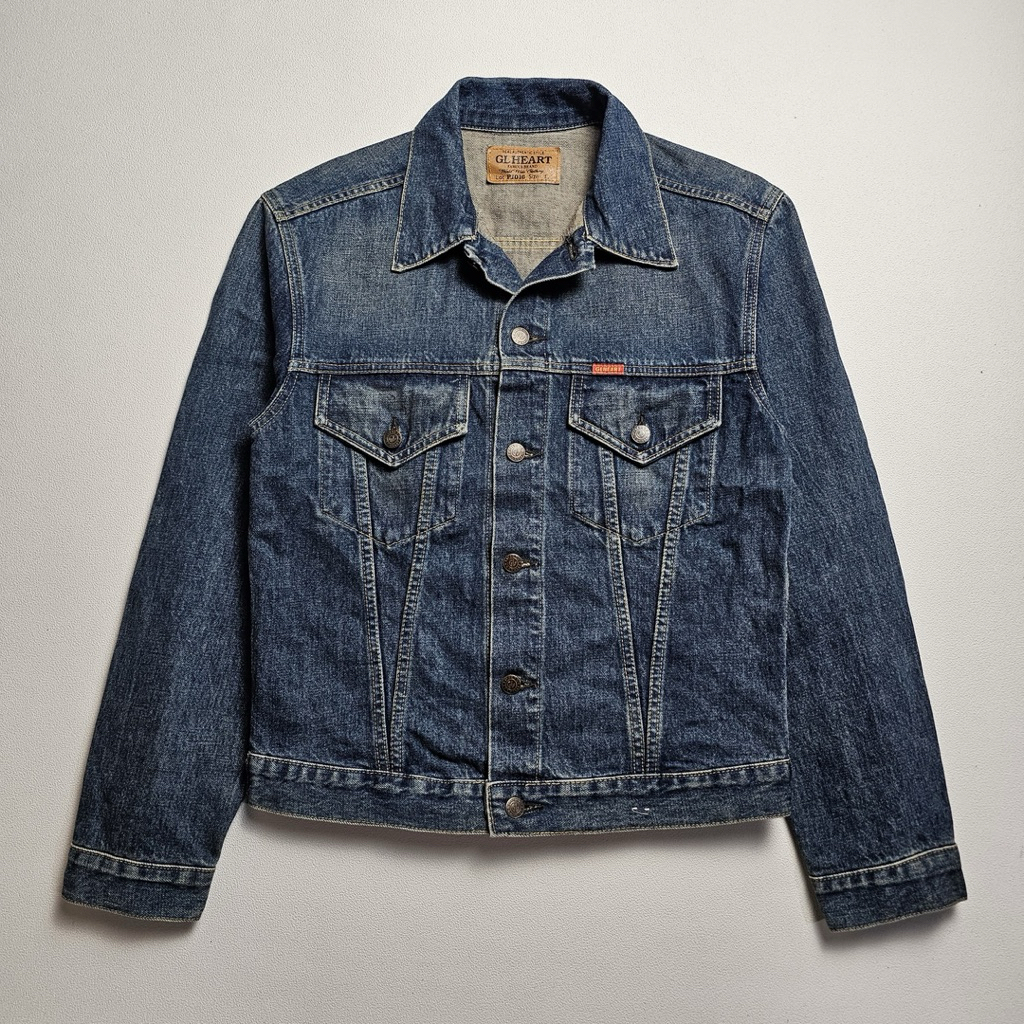 GL heart denim trucker type III