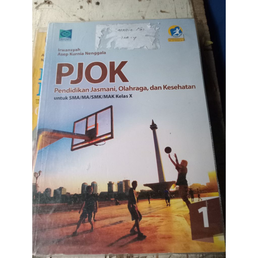 buku  PJOK untuk kelas XI SMA