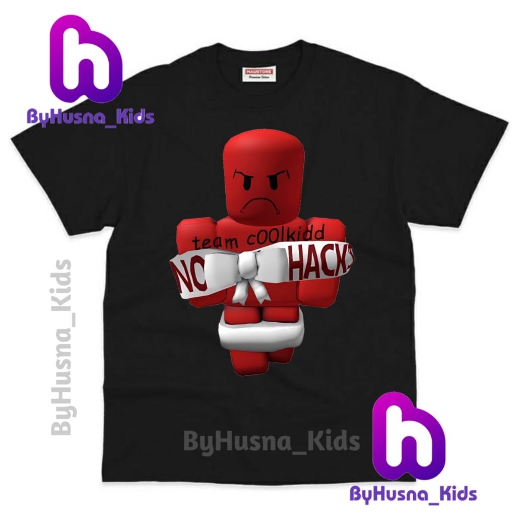 BAJU ANAK KAOS ANAK ROBLOX C00LKIDD COOLKIDD MILESTONE 4 ROBLOX ANAK UNISEX COWO CEWE