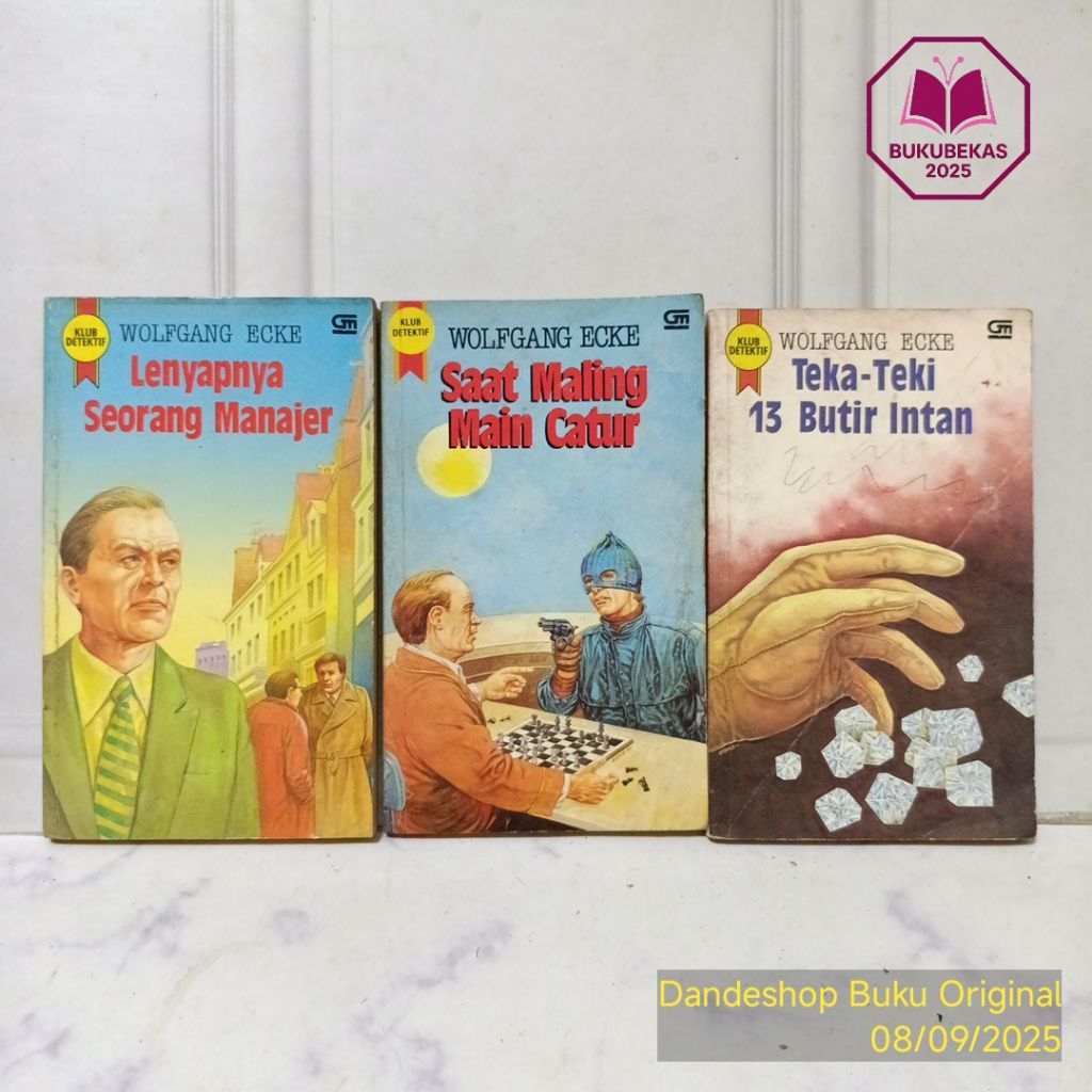 Klub Detektif Wolfgang Ecke - Novel Klasik Bekas Preloved