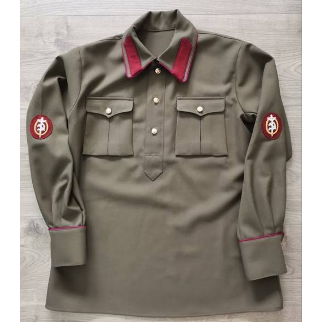 Seragam NKVD uni Soviet ww2 polos tanpa atribut