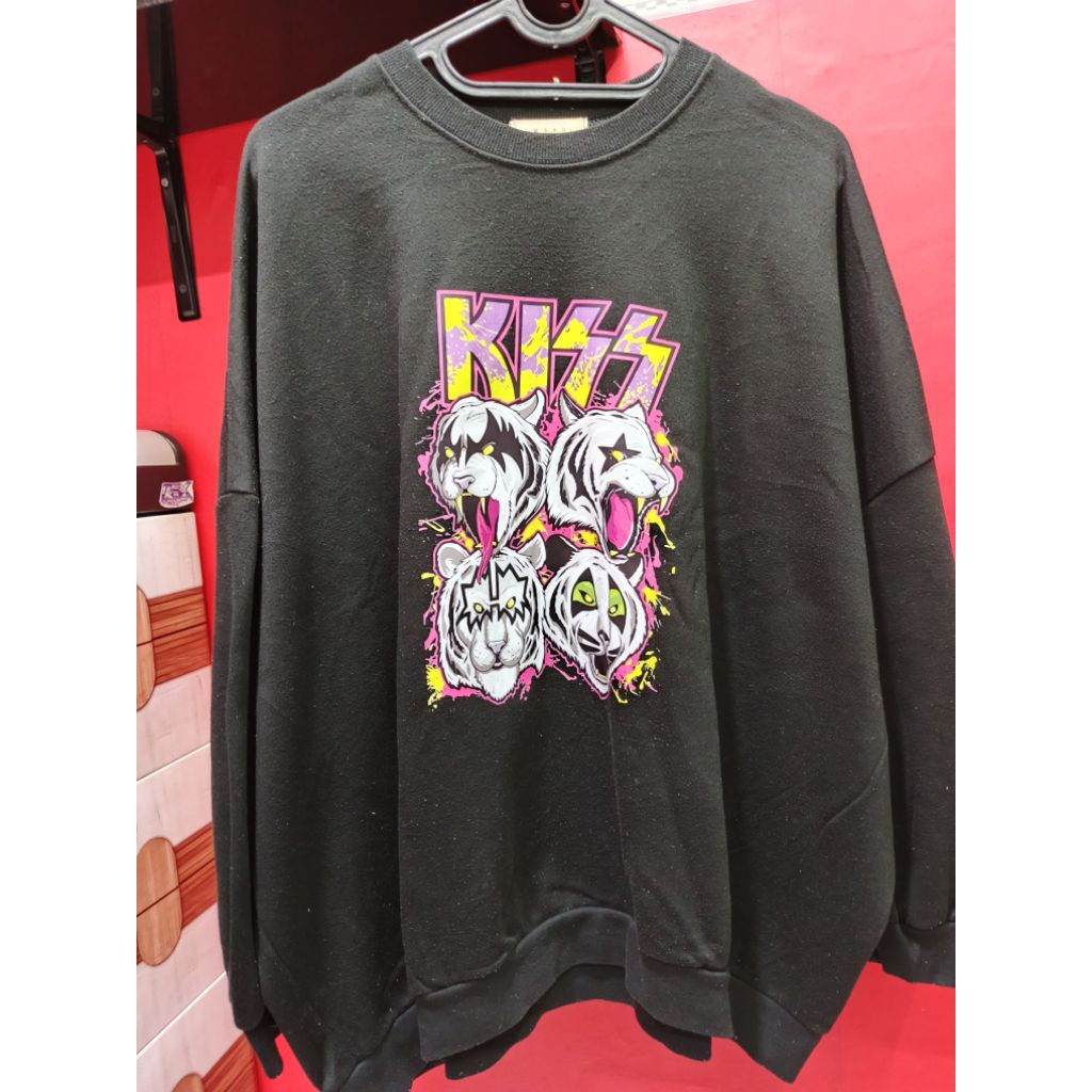 Crewneck Band Kiss