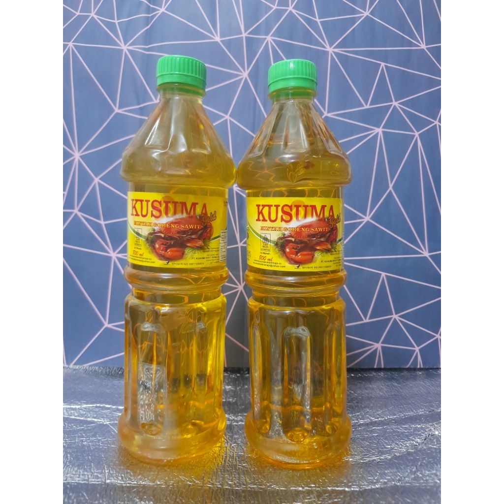 

Minyak goreng kusuma botol 800ml