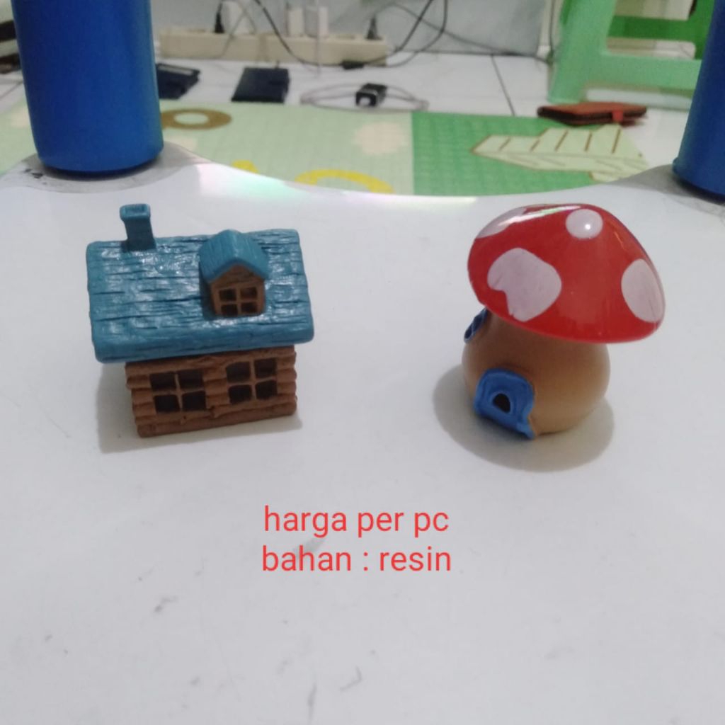 Miniatur Rumah Kayu Miniatur Rumah Jamur