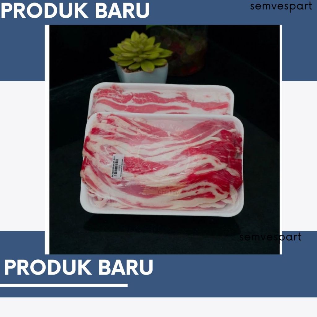

Daging Slice Shabu Brisket Ausie 500gram instan depok