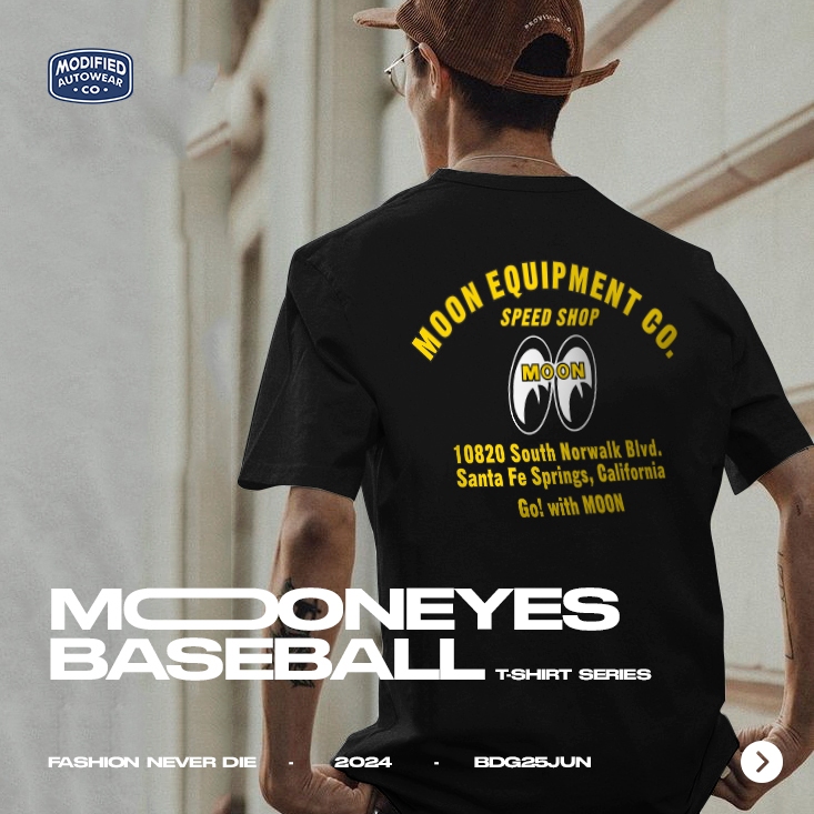 kaos mooneyes modified autowear kaos pria kaos distro kaos motor tshirt vintage mooneyes
