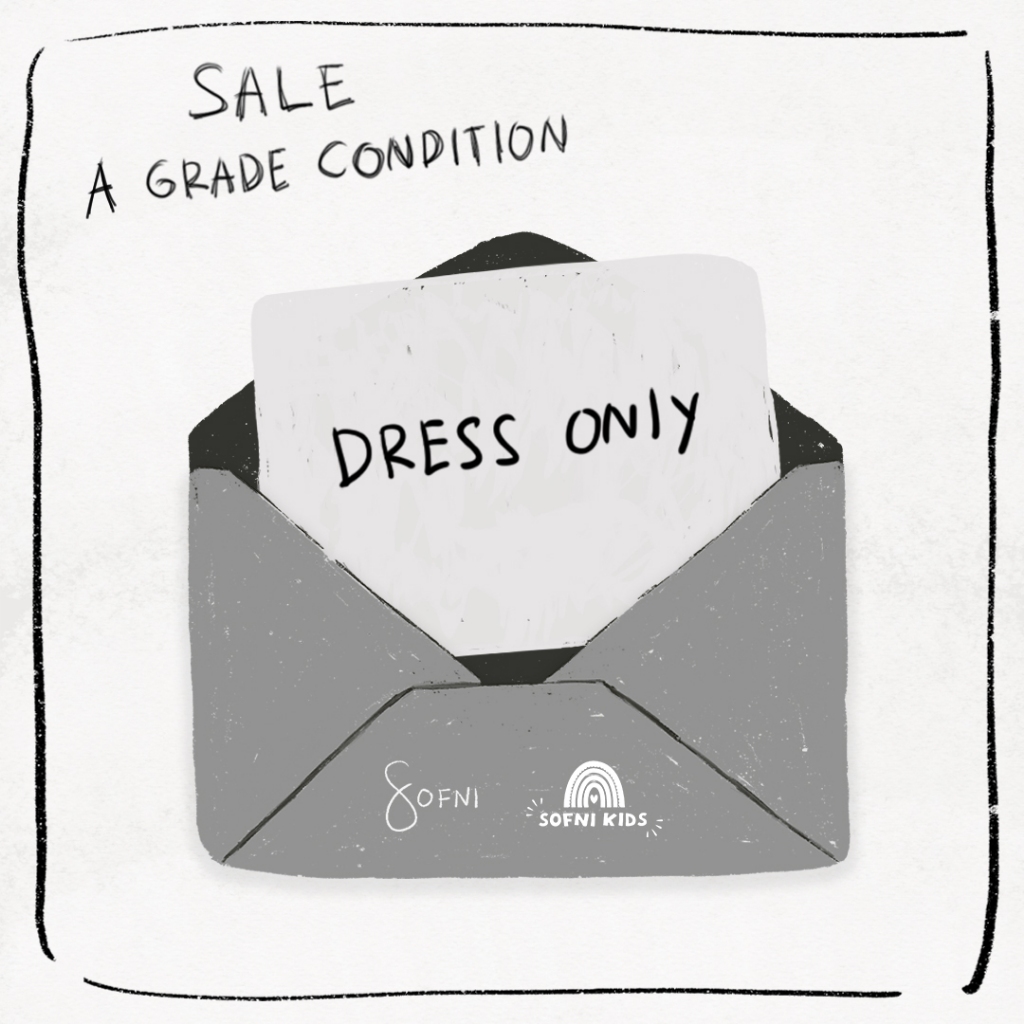 SOFNI - DRESS ONLY DEWASA & KIDS SALE A GRADE CONDITION